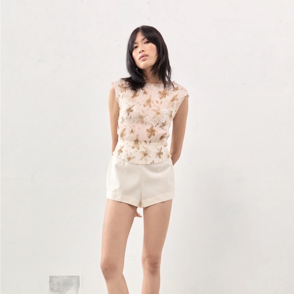 VRG retrofuture top tan